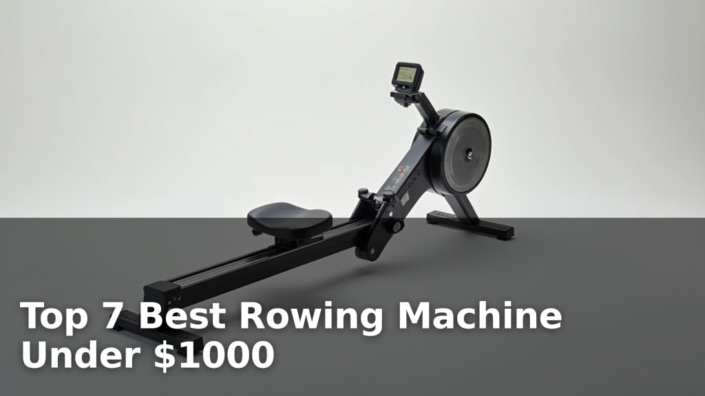 Top 7 Best Rowing Machine Under $1000