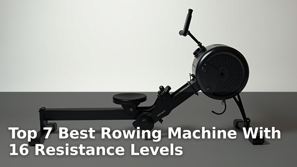 Top 7 Best Rowing Machine With 16 Resistance Levels