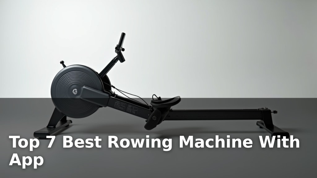 Top 7 Best Rowing Machine With App