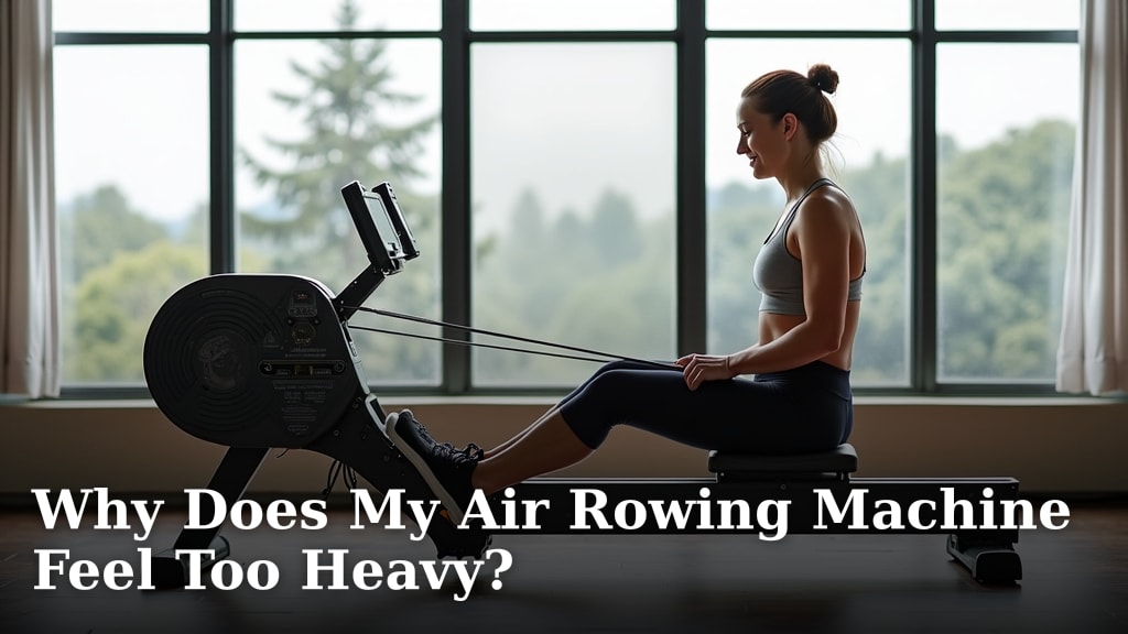 Why Does My Air Rowing Machine Feel Too Heavy?