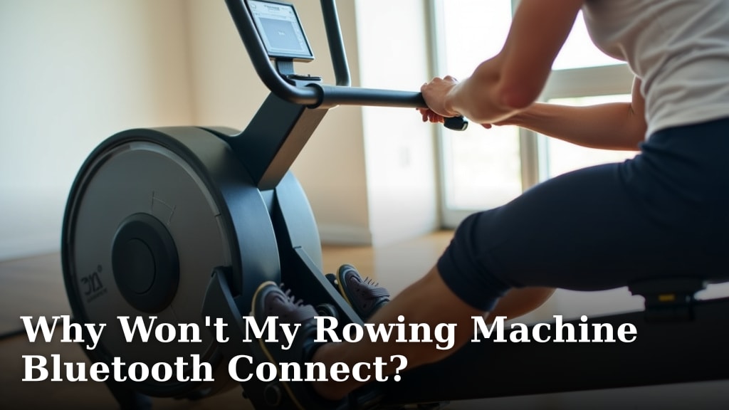 Why Won't My Rowing Machine Bluetooth Connect?