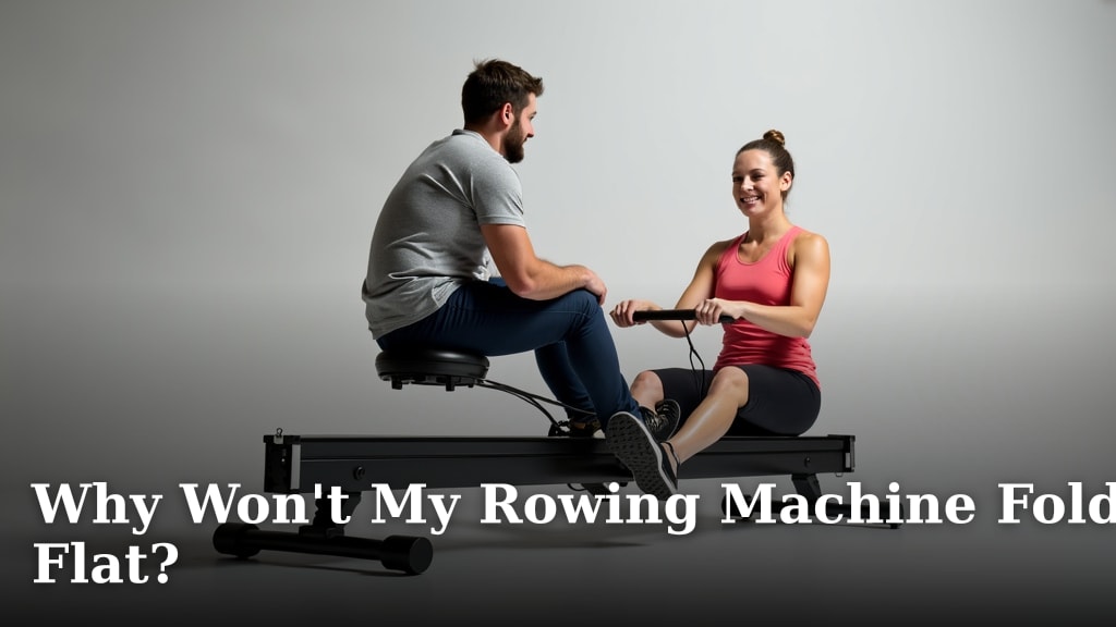 Why Won't My Rowing Machine Fold Flat?