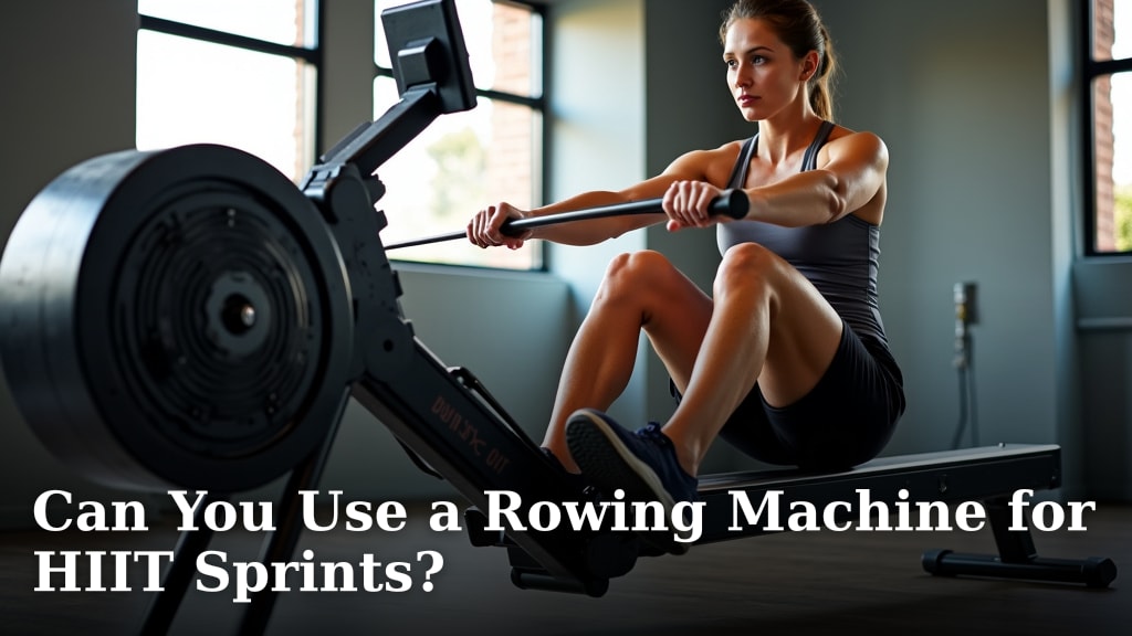 Can You Use a Rowing Machine for HIIT Sprints?