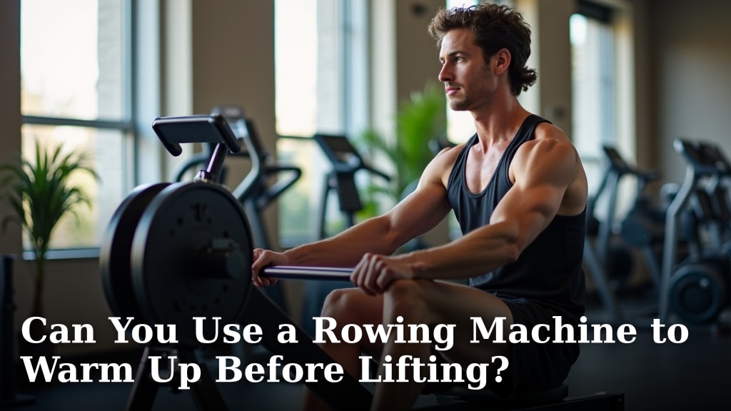 Can You Use a Rowing Machine to Warm Up Before Lifting?