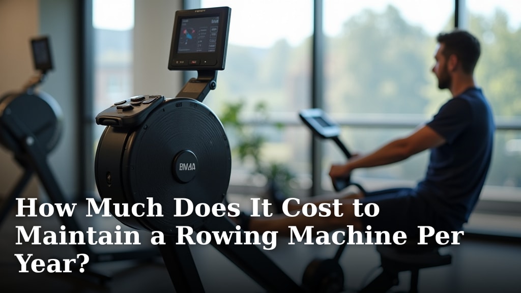 How Much Does It Cost to Maintain a Rowing Machine Per Year?