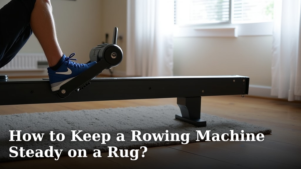 How to Keep a Rowing Machine Steady on a Rug?