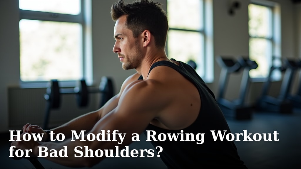 How to Modify a Rowing Workout for Bad Shoulders?