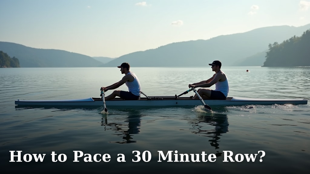 How to Pace a 30 Minute Row?