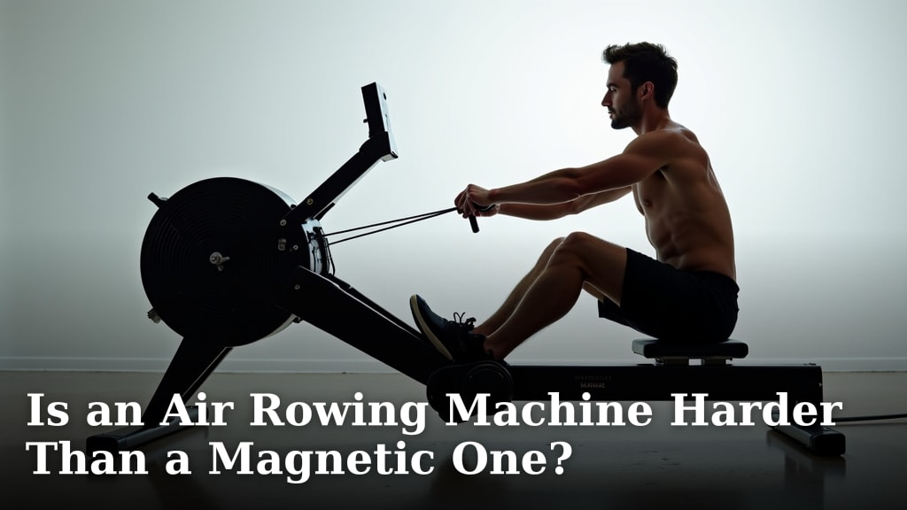 Is an Air Rowing Machine Harder Than a Magnetic One?