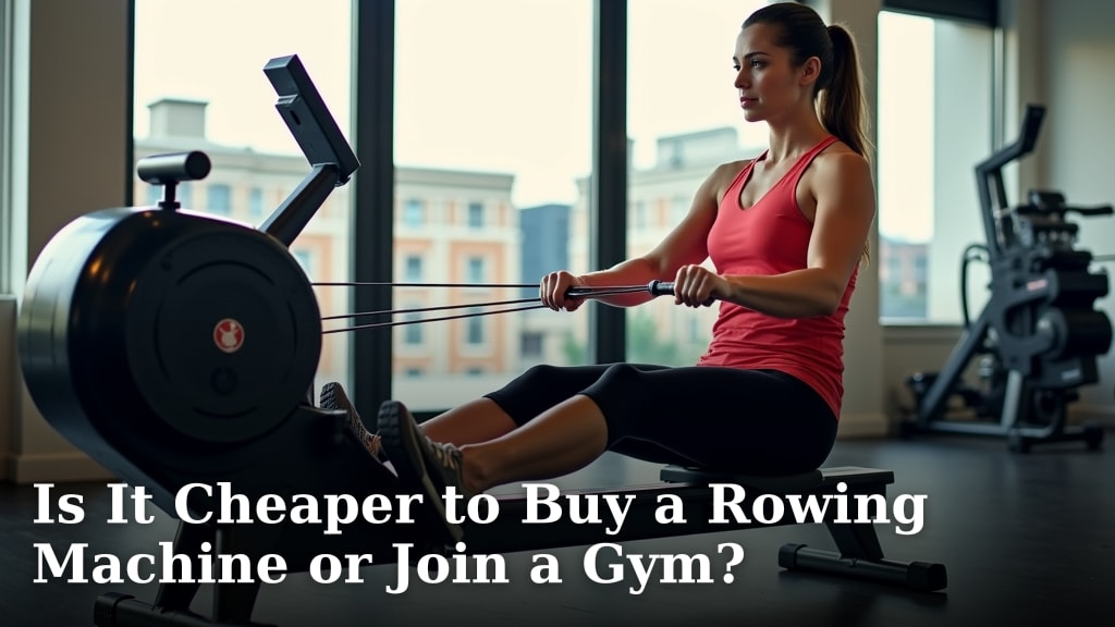 Is It Cheaper to Buy a Rowing Machine or Join a Gym?