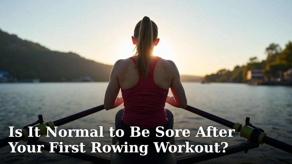 Is It Normal to Be Sore After Your First Rowing Workout?