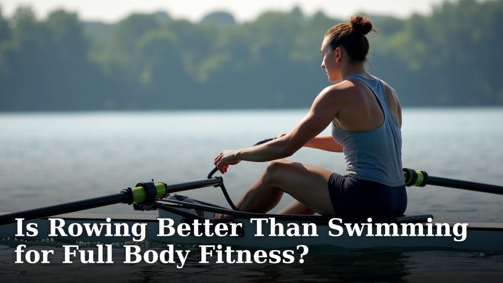 Is Rowing Better Than Swimming for Full Body Fitness?