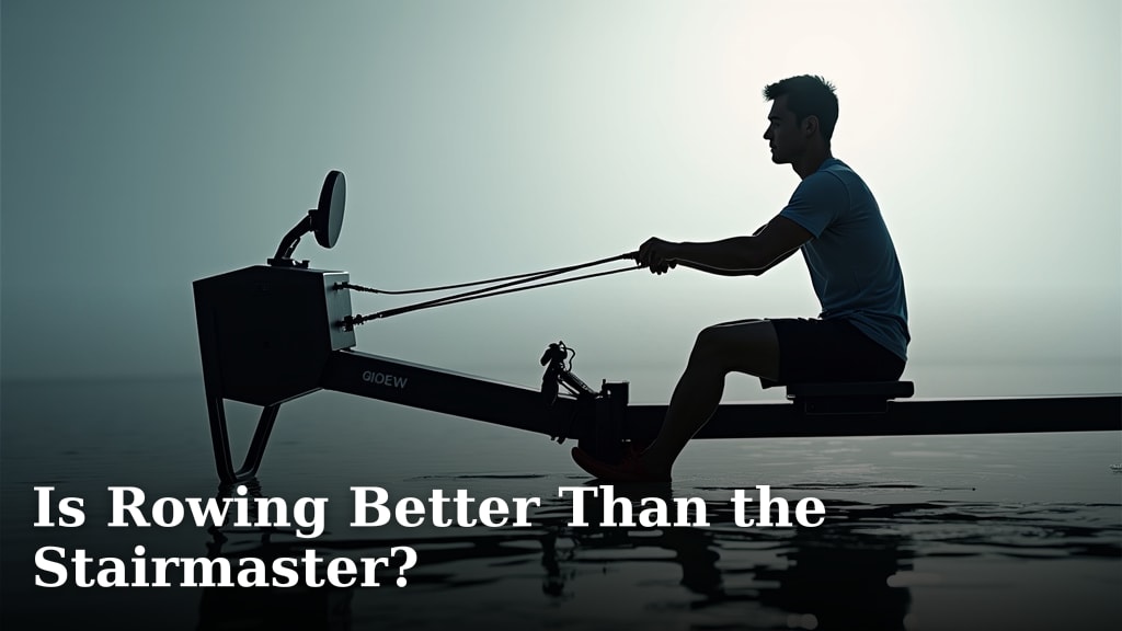 Is Rowing Better Than the Stairmaster?