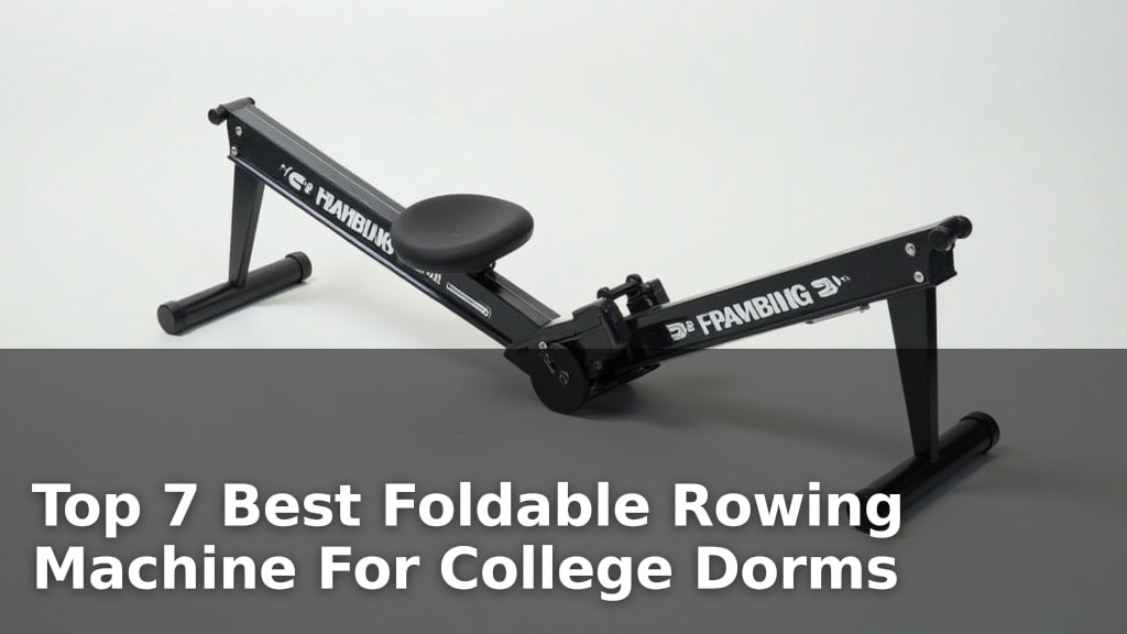 Best Foldable Rowing Machine For College Dorms
