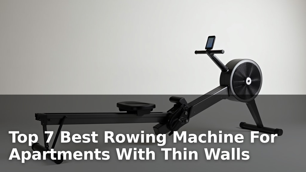 Best Rowing Machine For Apartments With Thin Walls