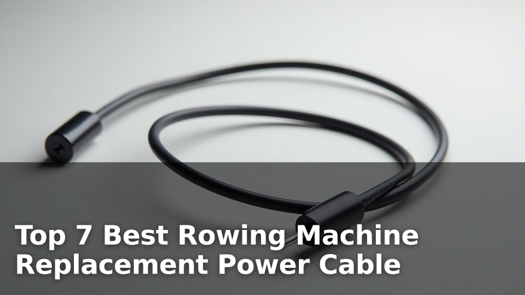 Best Rowing Machine Replacement Power Cable