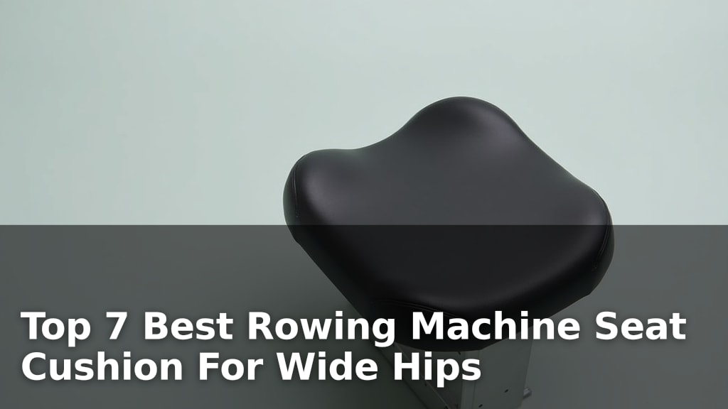 Best Rowing Machine Seat Cushion For Wide Hips