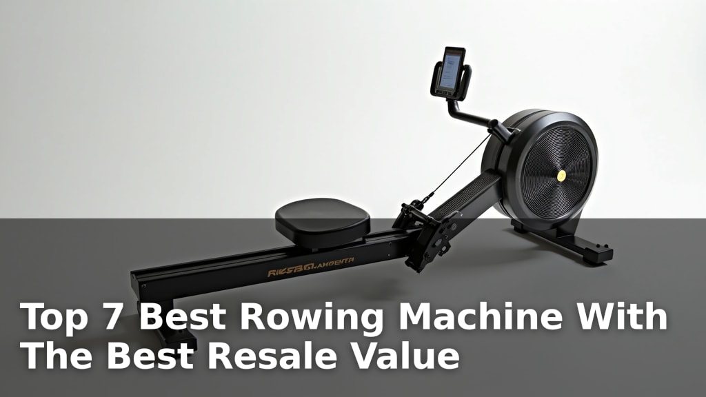 Best Rowing Machine With The Best Resale Value