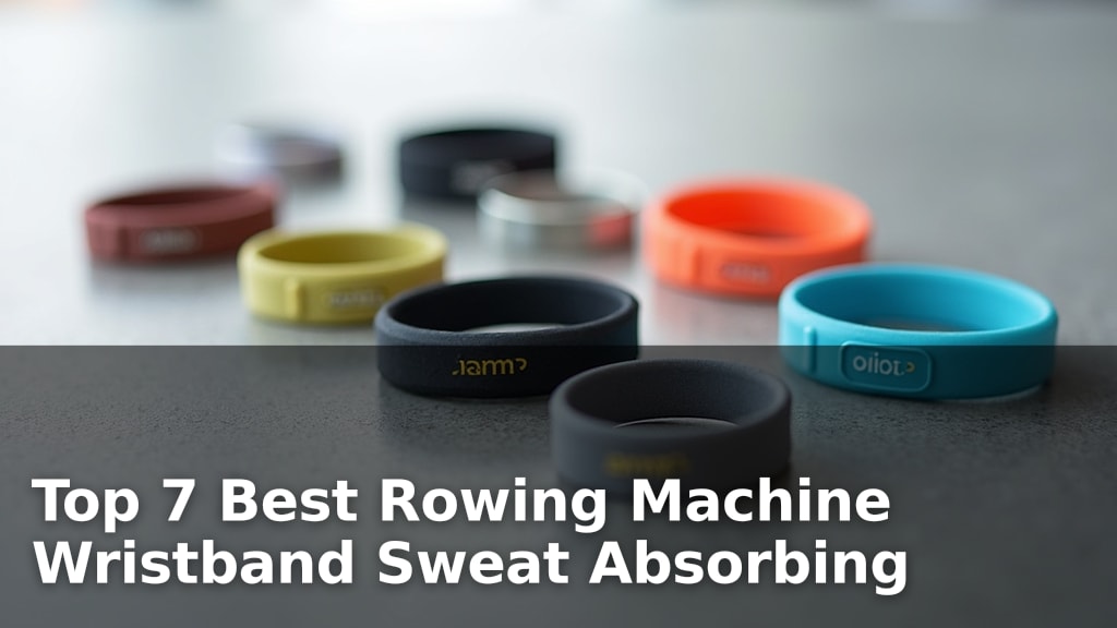 Best Rowing Machine Wristband Sweat Absorbing