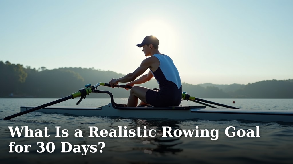 What Is a Realistic Rowing Goal for 30 Days?