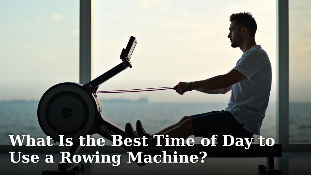 What Is the Best Time of Day to Use a Rowing Machine?