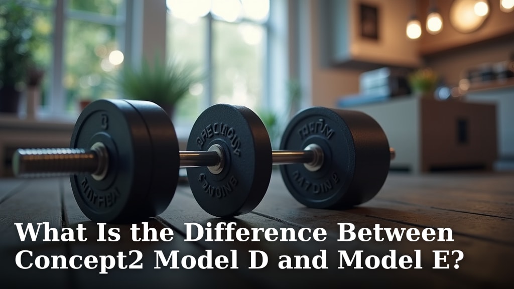 What Is the Difference Between Concept2 Model D and Model E?