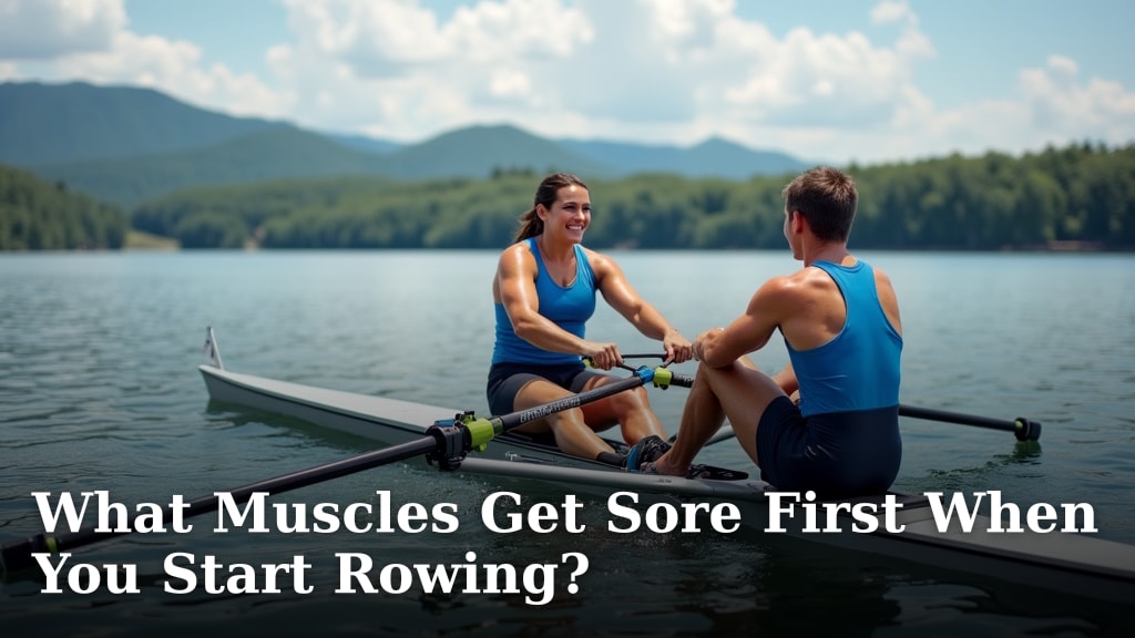 What Muscles Get Sore First When You Start Rowing?
