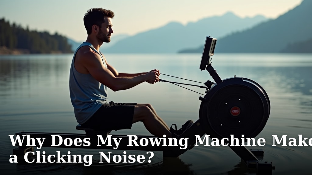 Why Does My Rowing Machine Make a Clicking Noise?