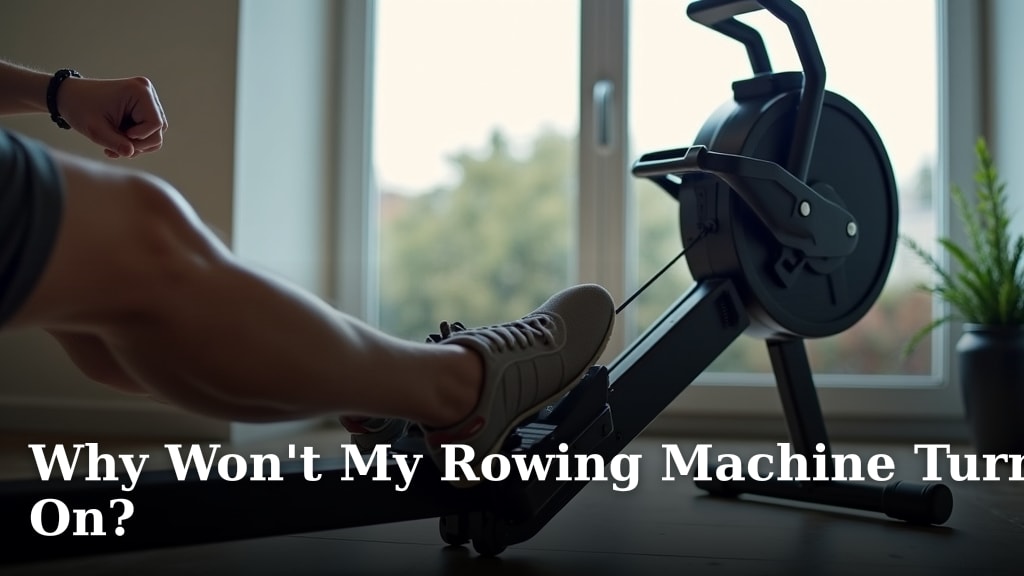 Why Won't My Rowing Machine Turn On?